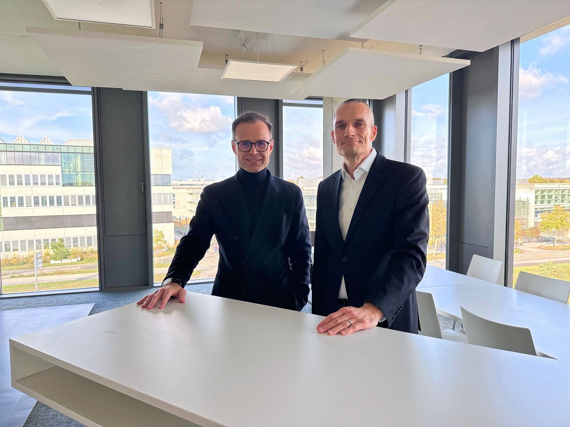 Dr. Philipp Ramin (CEO of i40) and Christian Volkmer (owner of P29 Group)